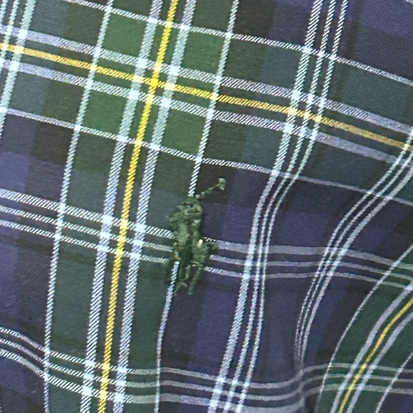 Polo,Ralph Lauren,men’s size L, classic fit plaid, long sleeve button down shirt - Picture 3 of 10